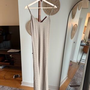 FRANCESCA’S KNIT BODYCON MAXI DRESS